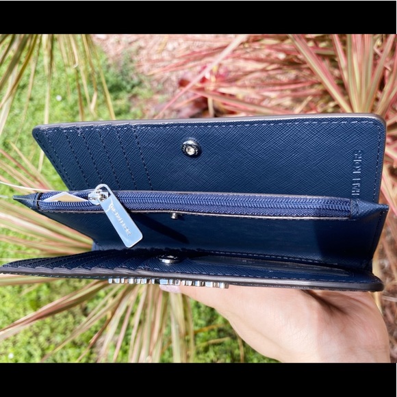 Michael Kors Jet set wallet navy - Picture 7 of 7